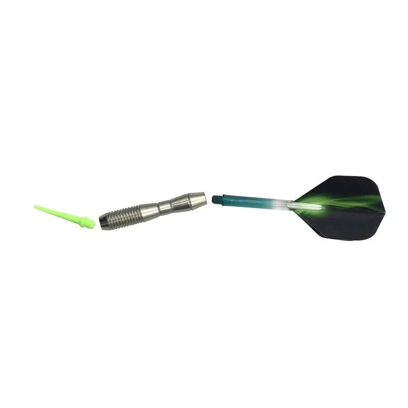 3Pcs/set Soft Tip Darts Indoor Sports Entertainment Electronic Darts Crystal Nyion Dart Board Shafts Aurora Wing Dardos