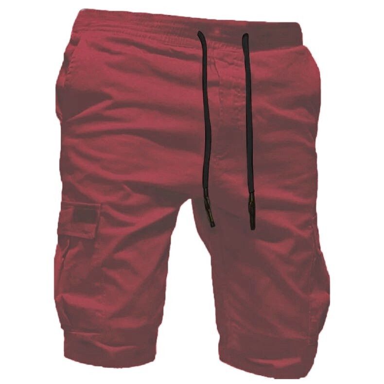 Blue Shorts Men Jeans Casual Male Short Pants Button-pocket Overalls Wind Overalls Shorts Bermudas