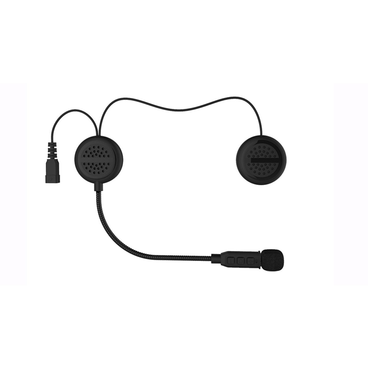 Motorcycle Helmet BT Headset Intercom With FM Radio