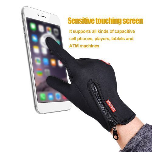 Driving Glove Outdoor Winter Warm Non-slip Touching Screen Cycling
