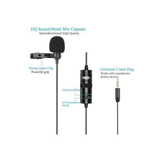 BY-M1 Professional Omni-directional Lavalier Microphone