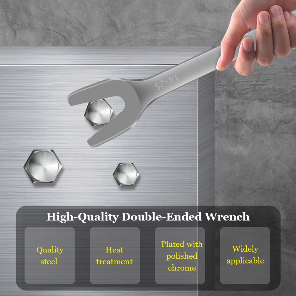 Multifunctional Double-Ended Wrench Open-End Wrench Spanner