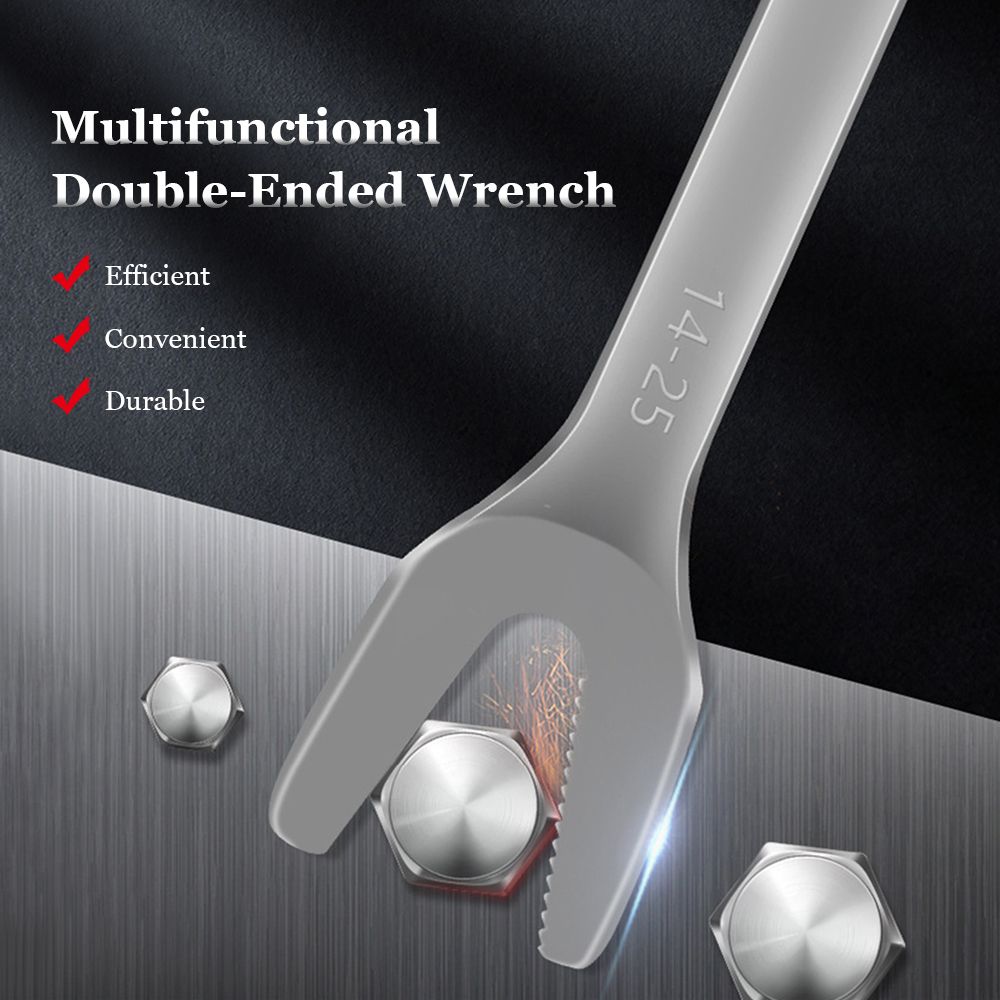 Multifunctional Double-Ended Wrench Open-End Wrench Spanner