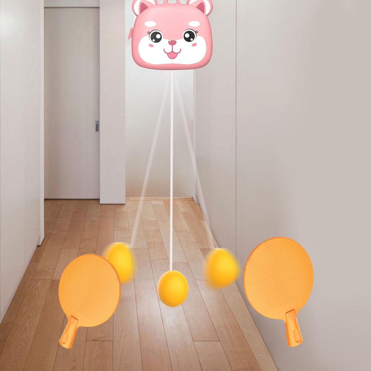 Hanging Table Tennis Trainer Portable For Door Frame For
