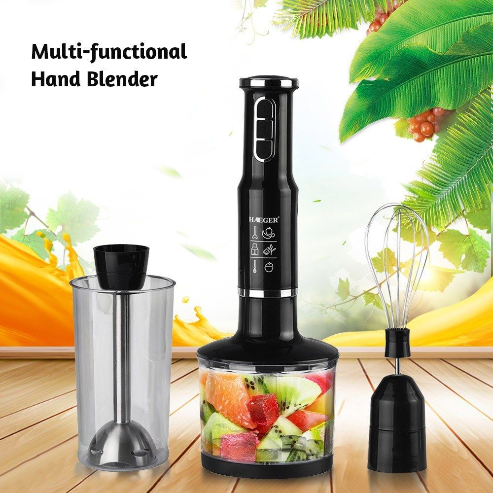 Multi-purpose Hand Blender 750W 3-speed Adjustable With Food