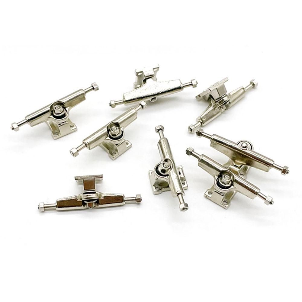 Multicolor 10 Pcs 29mm Fingerboard Trucks Finger Skateboard Deck with Nuts with Spanner Screwdriver for Finger Skateboards