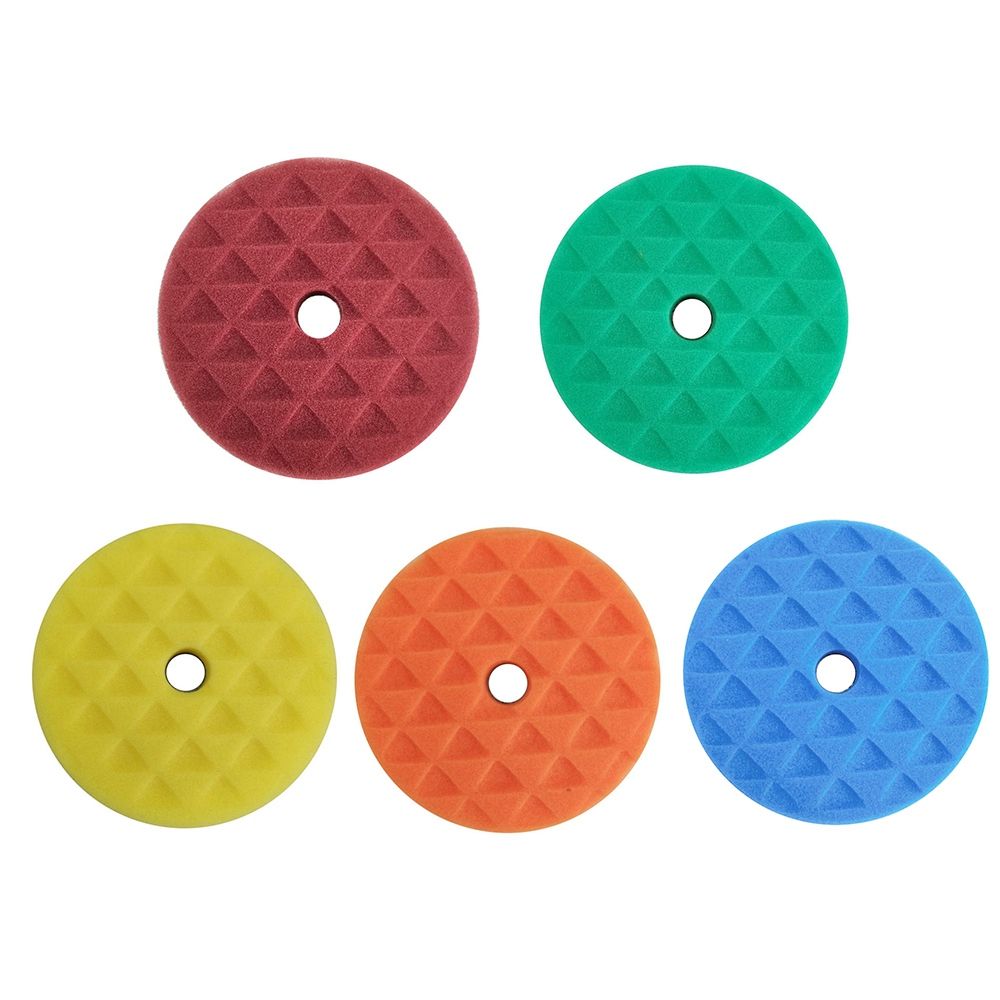 Polishing Pads 5Pcs/Set 6 Inch Backing Plate Compound