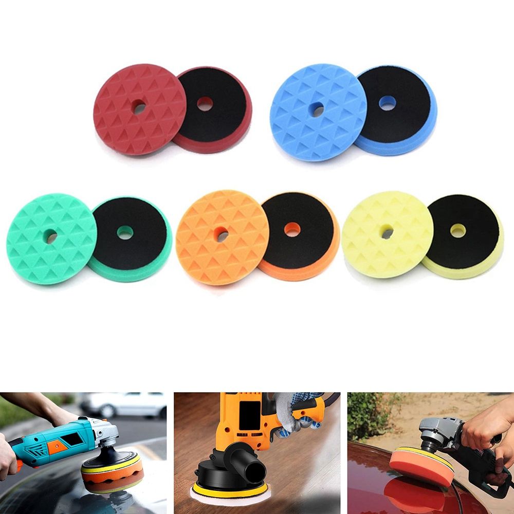 Polishing Pads 5Pcs/Set 6 Inch Backing Plate Compound