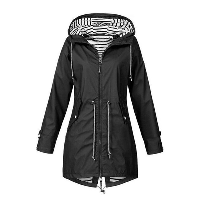 Woman Three-in-one Two-piece Waterproof Coat Outdoor Hiking Black 5XL