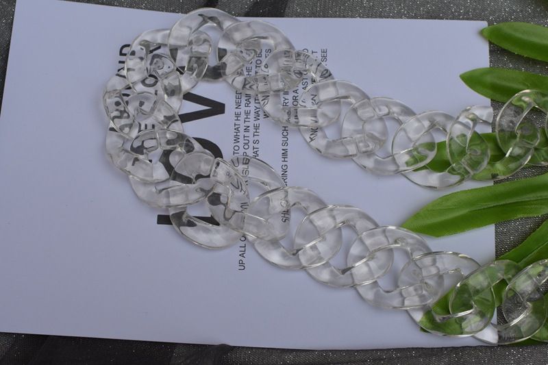 Resin Case Chain Grease Chain Hardware Acrylic Shoulder Replacement Belt