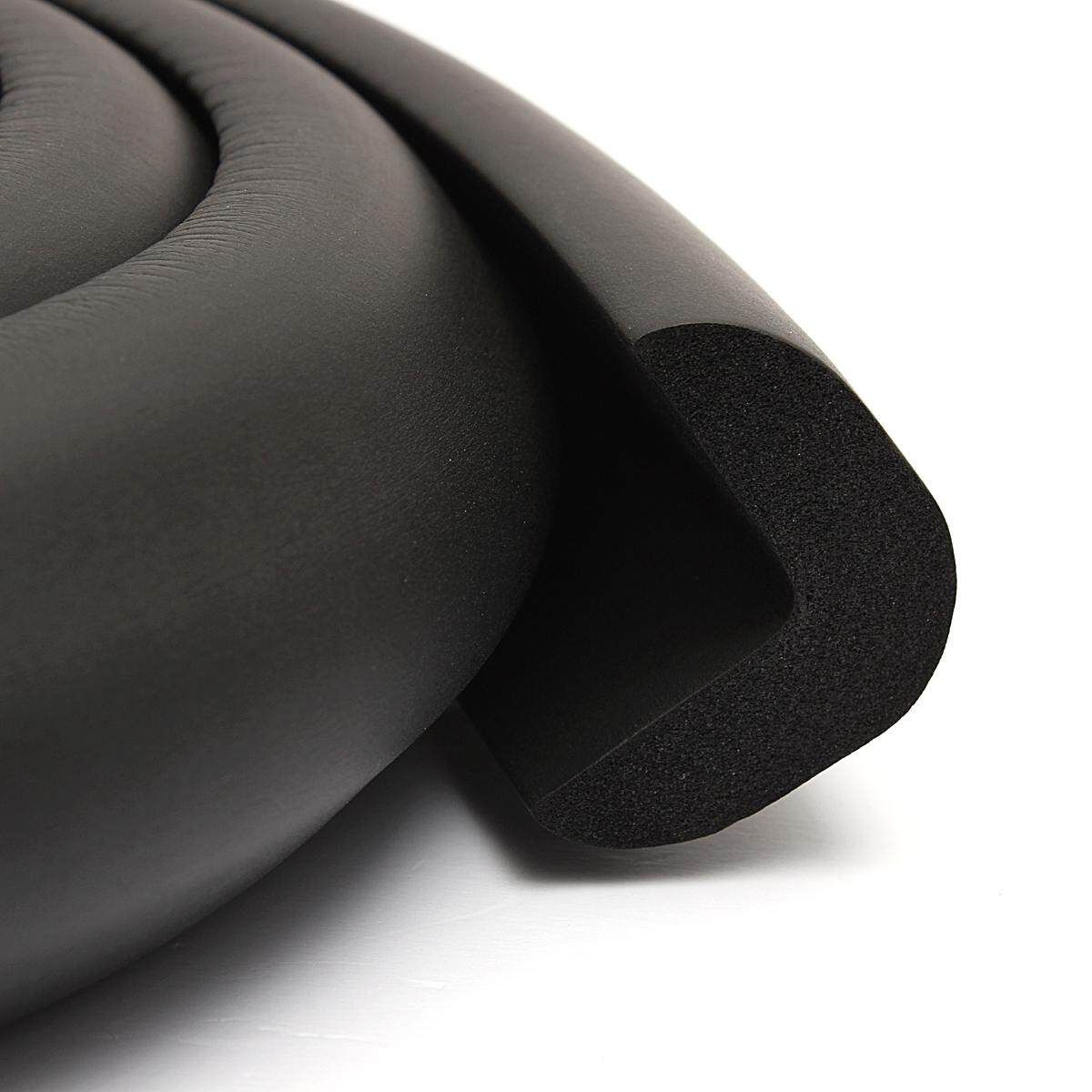 Baby Safety Table Desk Edge Corner Cushion Guard Strip Softener Bumper Protector Black