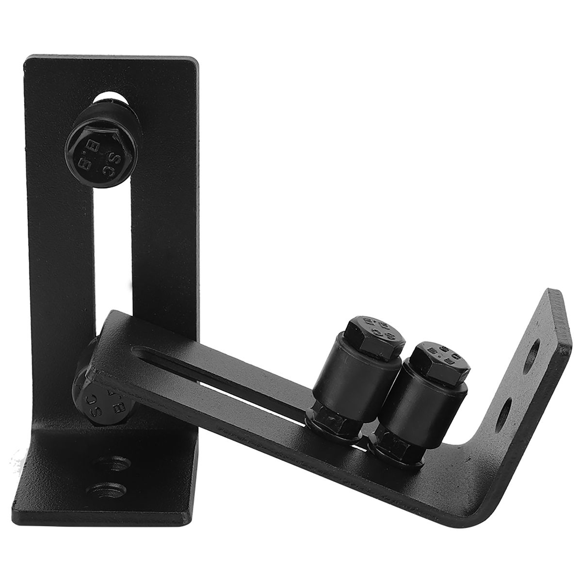 2Pcs Adjustable Sliding Barn Door Hardware Bottom Floor