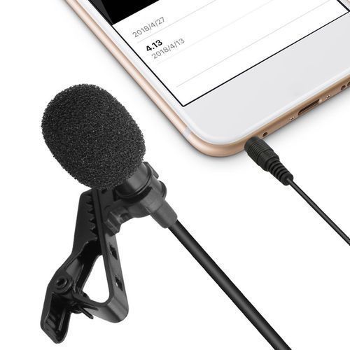 Professional Vlogging Wired Mini For Camera  Phone And Laptop Microphone