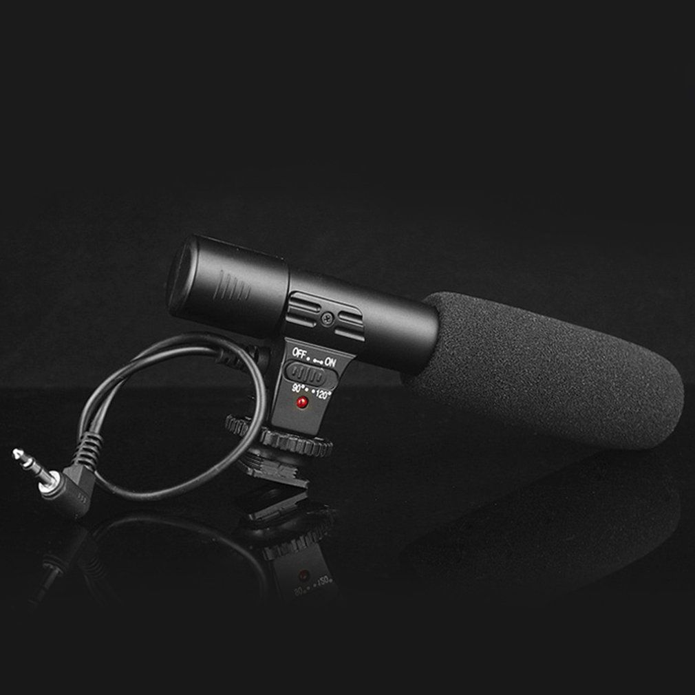 Professional Condenser Microphone 3.5mm Recording Microphone