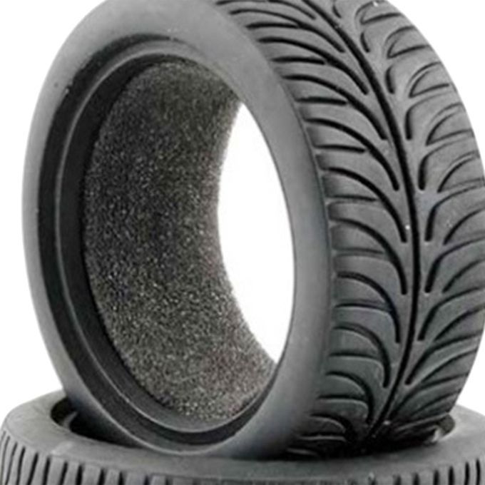 4Pcs Tires Rubber Replacement Parts Wear-Resistant For HSP 1/10 RC Car