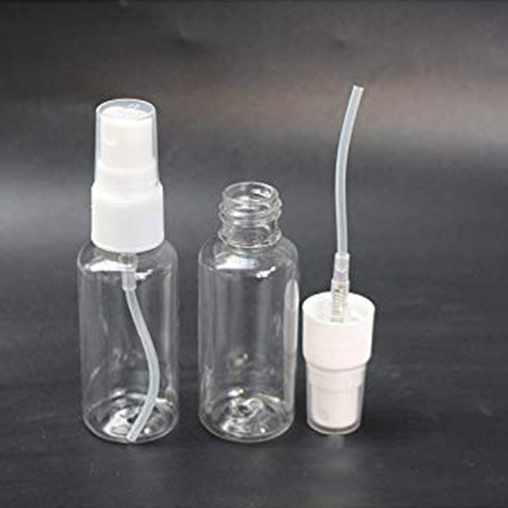 5Pcs Beauty Transparent Plastic  Empty Spray Bottle Small