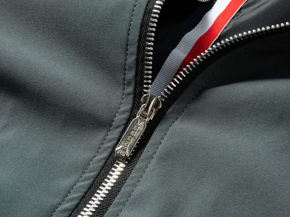 Men's Slim Fit Lightweight Softshell Flight Bomber Jacket Coat