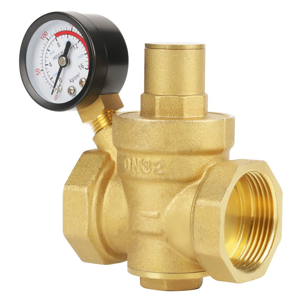 BSP DN32 Br Water Pressure Reducing Vae With Adjustable