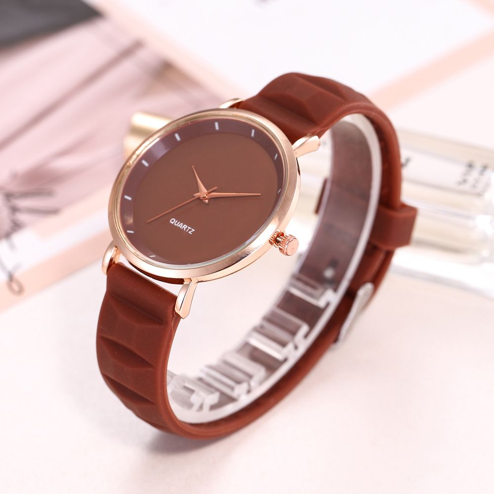 Jelly Silicone Women Watches Quartz Clock Wristwatches