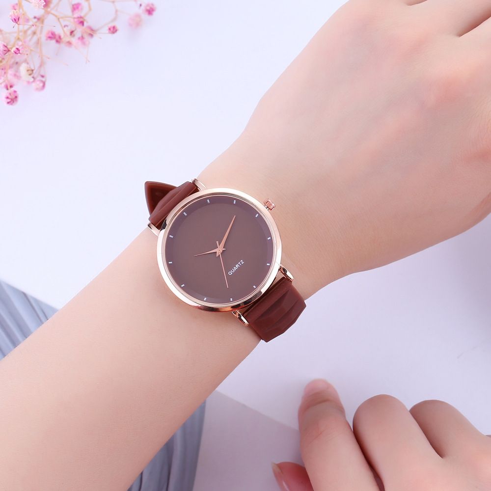 Jelly Silicone Women Watches Quartz Clock Wristwatches