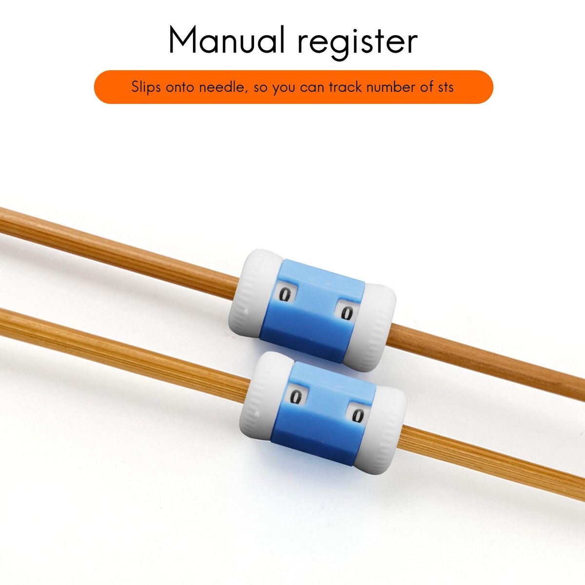 2 Red Plastic Knit Knitting s Row Counter 2 Small Blue Plastic Knit Knitting s Row Counter  22 * 15cmSmall 22 * 12cm