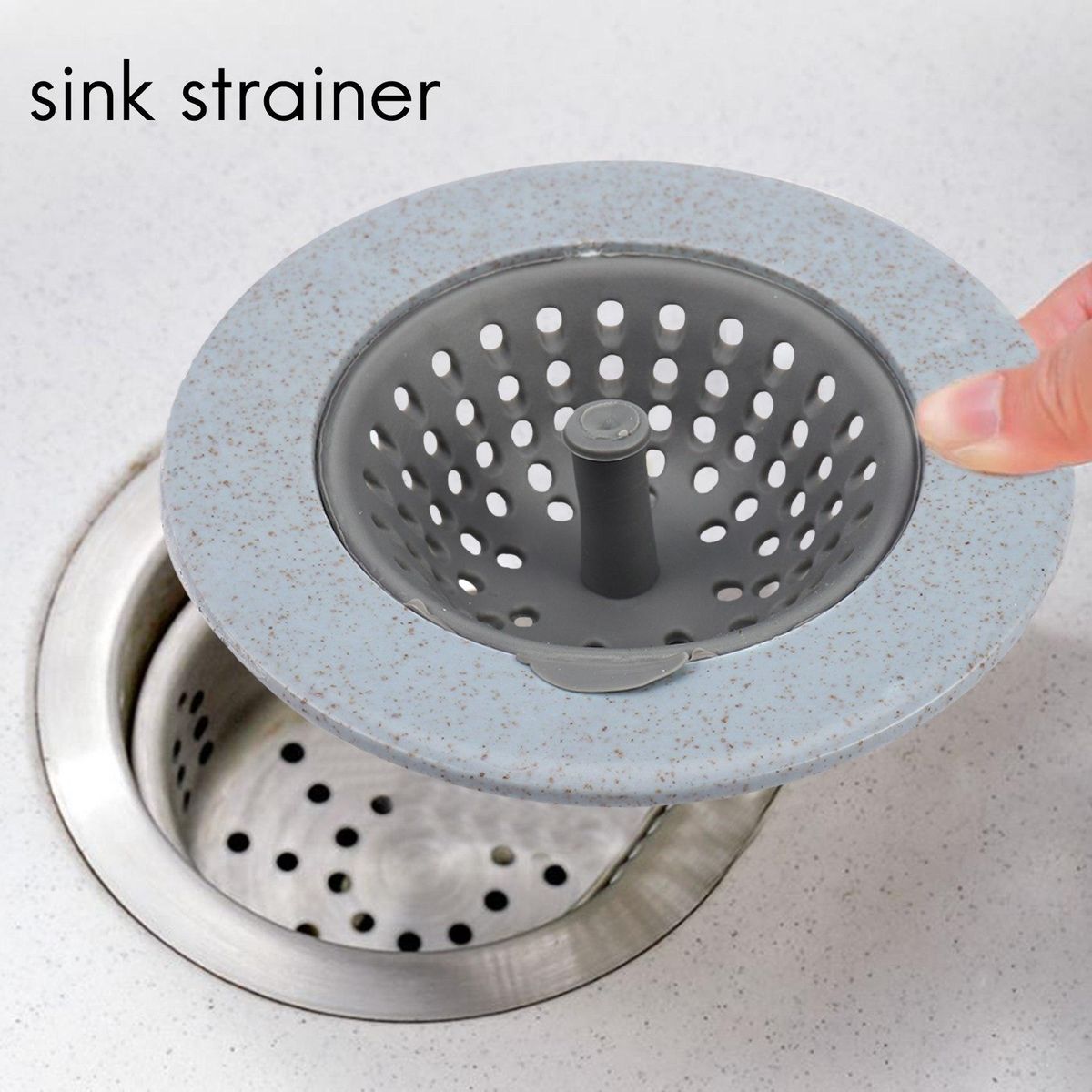 Silicone Kitchen Sink Stopper Plug For Bath Drain Drainer