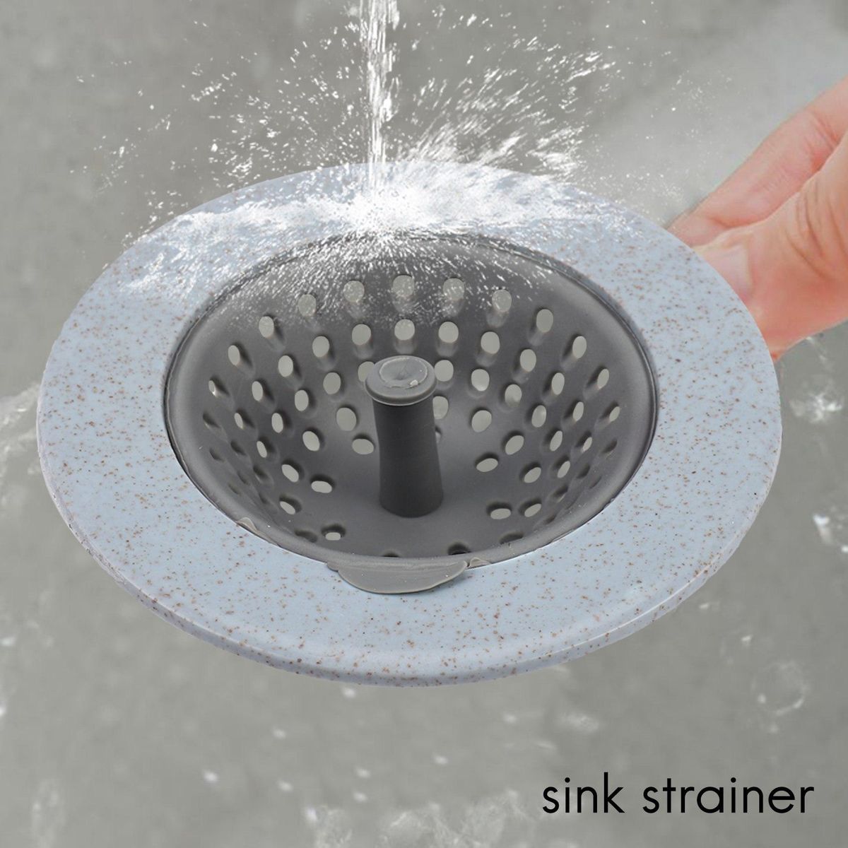 Silicone Kitchen Sink Stopper Plug For Bath Drain Drainer
