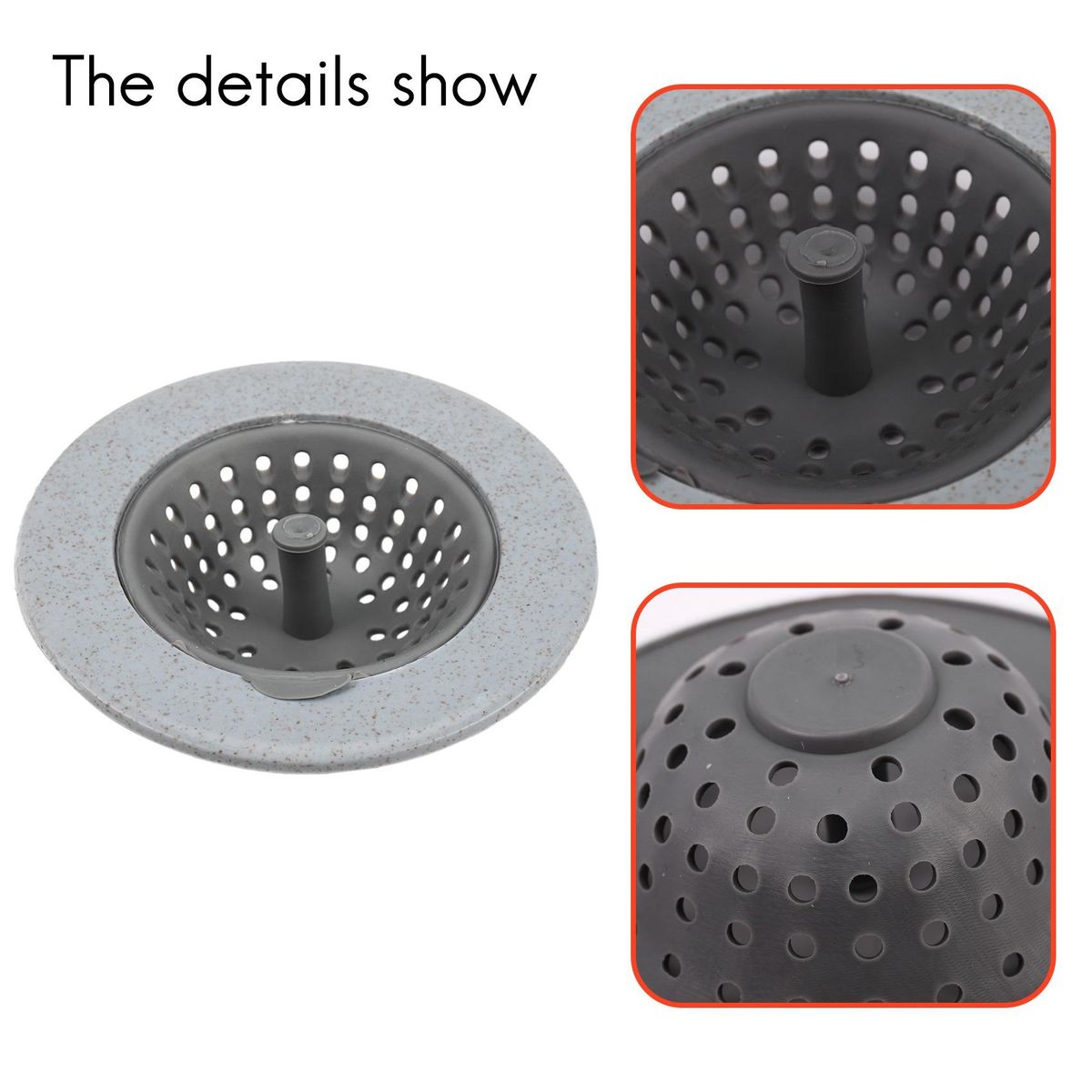 Silicone Kitchen Sink Stopper Plug For Bath Drain Drainer