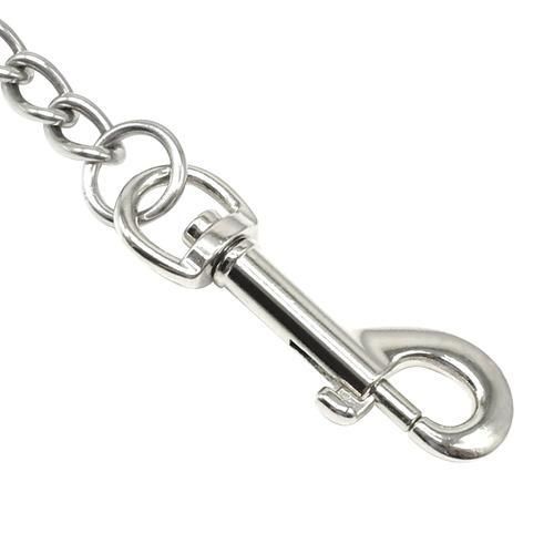 Stainless Steel Dog Chain Leash Dog Car Seat Belt Safety Pet  Vehicle Seatbelt Dog Supplies Safety Lever Auto Traction Products