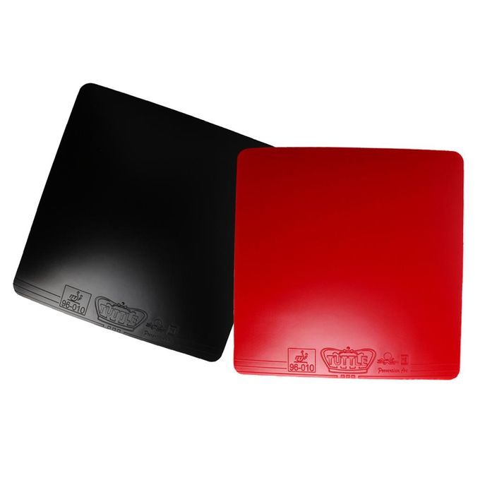 Professional Table Tennis Paddle Racket Rubber For Loop Drive Black
