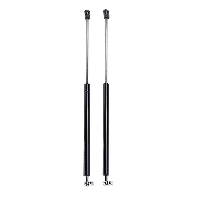 2Pcs Carbon Steel Front Hood Lift Support Hydraulic-Black