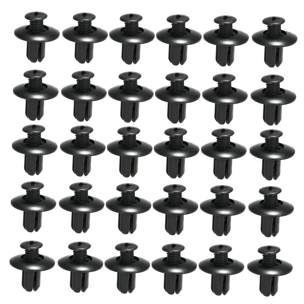 Auto Fastener Clips Plastic Fastener Rivet Clips 190Pcs 6