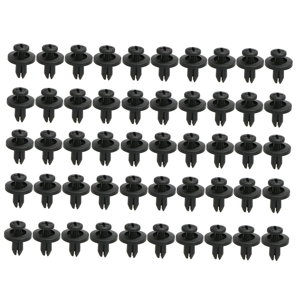 Auto Fastener Clips Plastic Fastener Rivet Clips 190Pcs 6