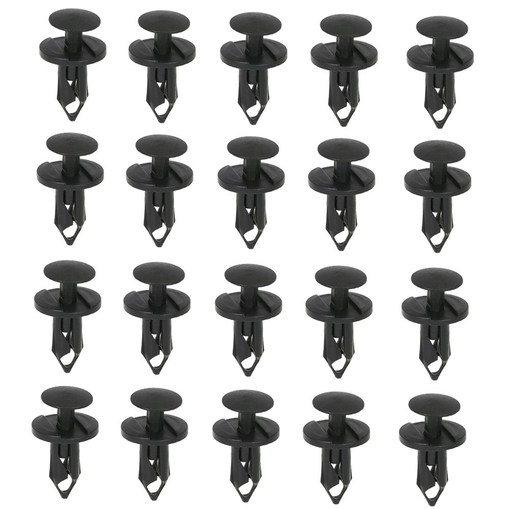 Auto Fastener Clips Plastic Fastener Rivet Clips 190Pcs 6