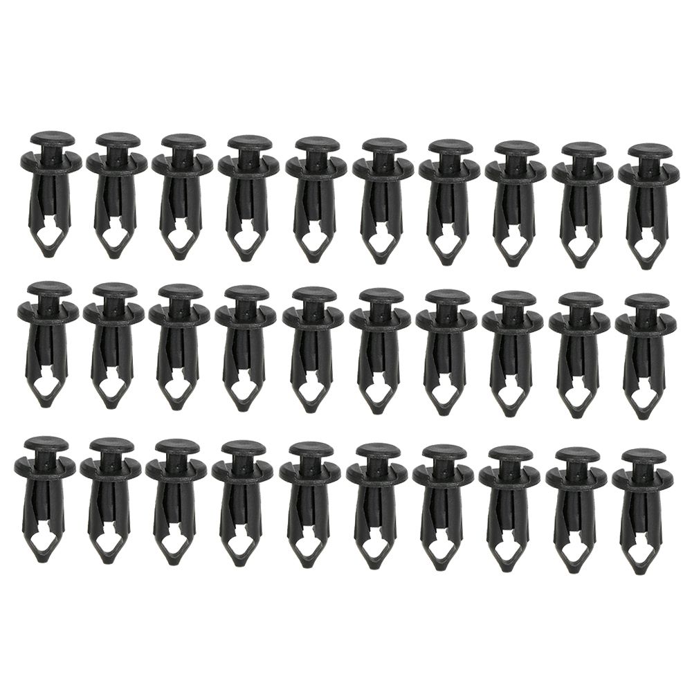 Auto Fastener Clips Plastic Fastener Rivet Clips 190Pcs 6