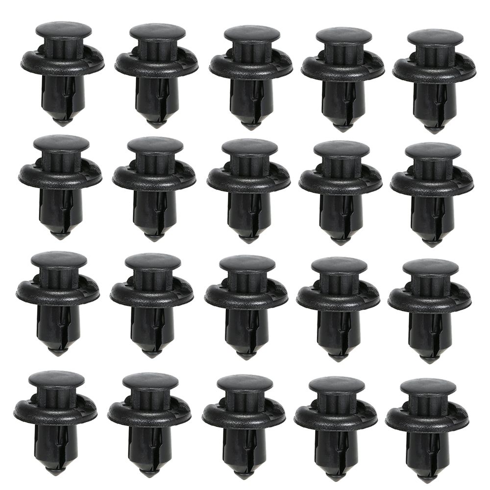 Auto Fastener Clips Plastic Fastener Rivet Clips 190Pcs 6