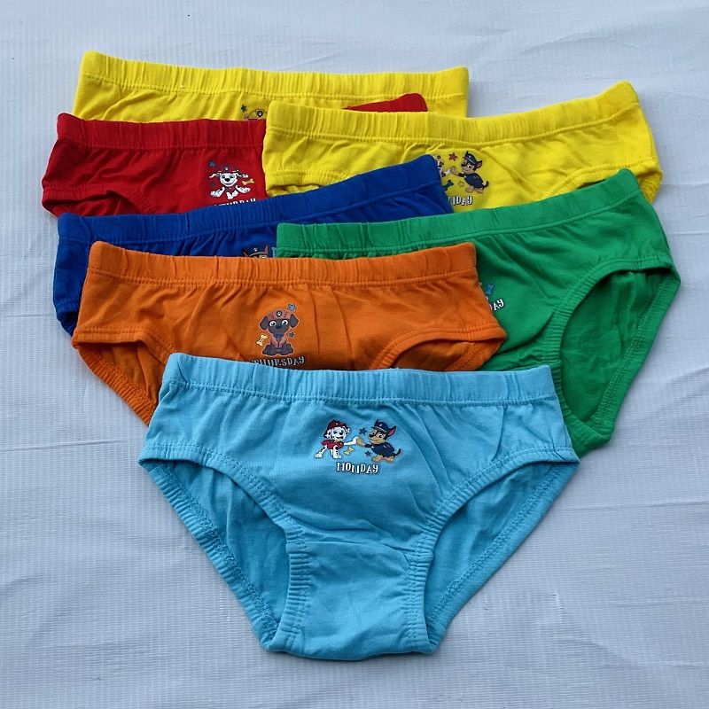 Pack Of 7 Boys Panties