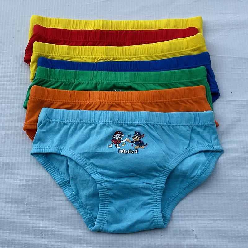 Pack Of 7 Boys Panties