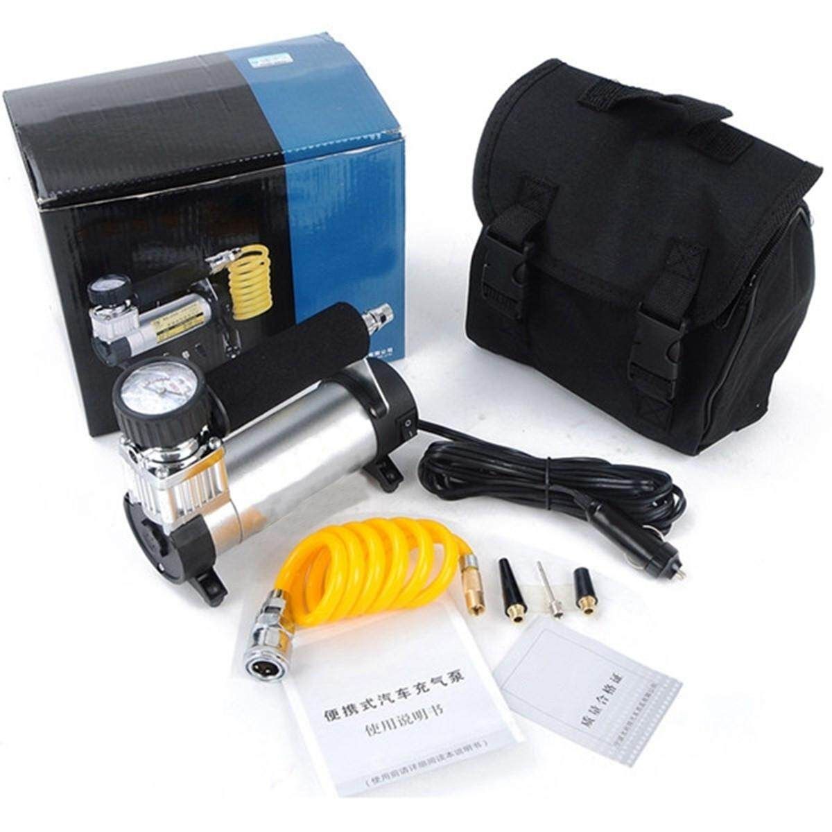 YD-3035 Car Compressor Tire Air Pump 12V Electric Portable Pump Inflator Auto Bicycle Basketball Volleyball New Model