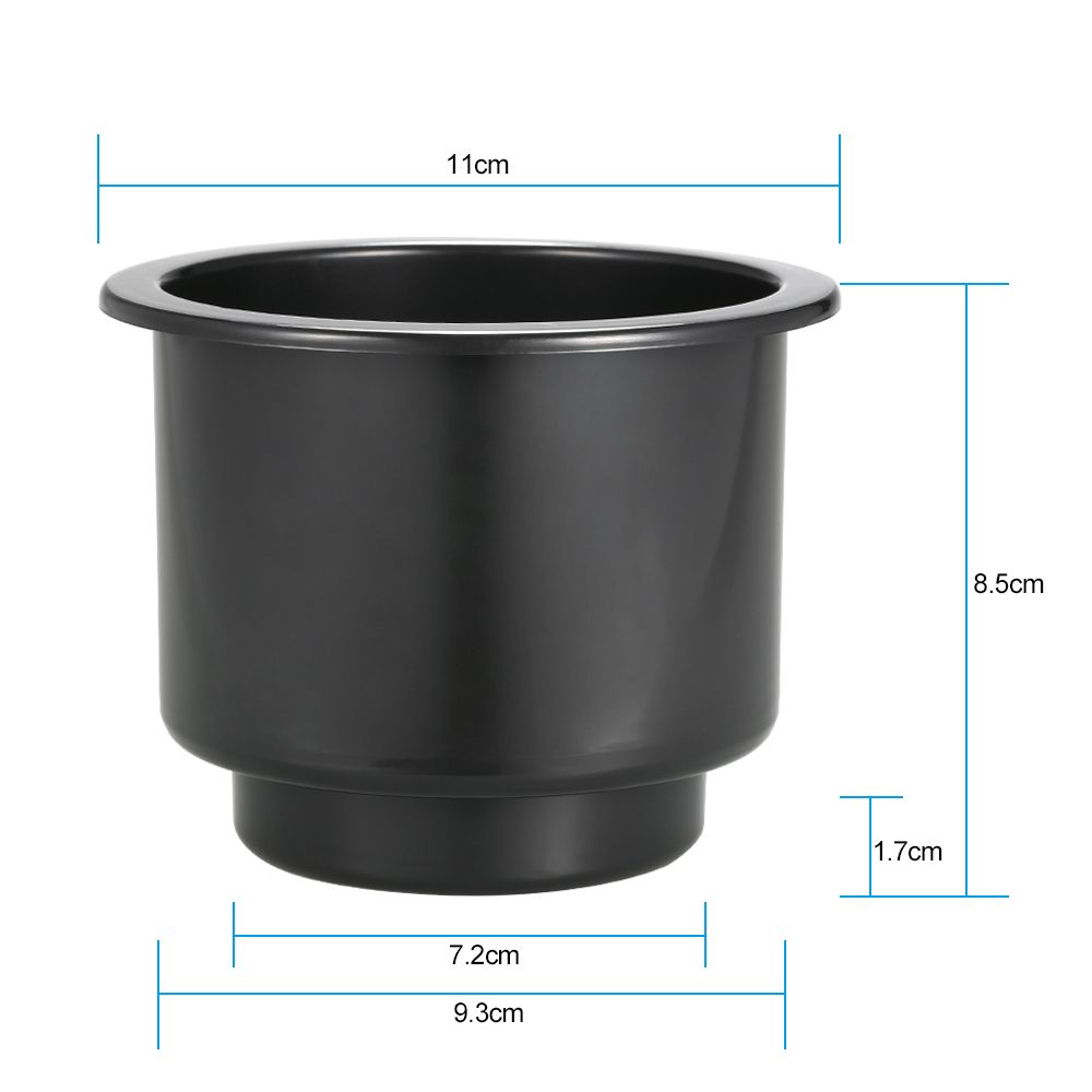 4Pcs/Set Recessed Drop In Plastic Cup Drink Can Holder For