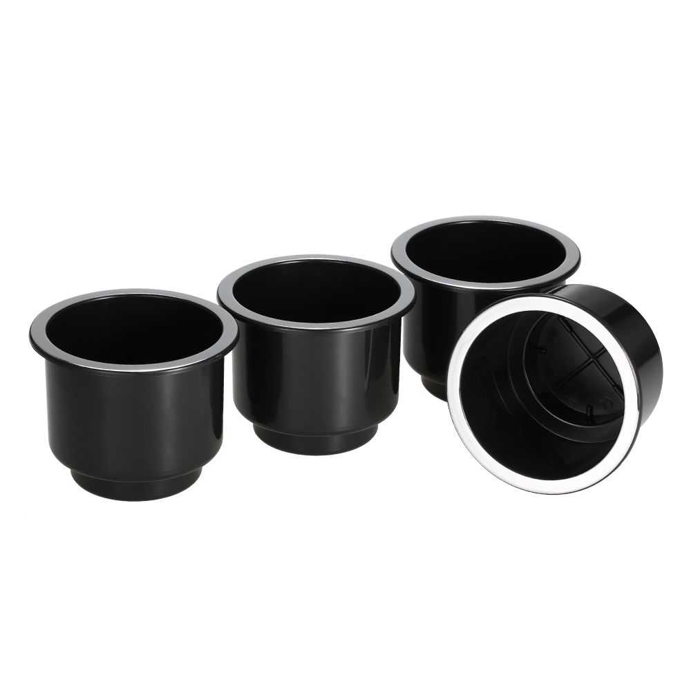 4Pcs/Set Recessed Drop In Plastic Cup Drink Can Holder For