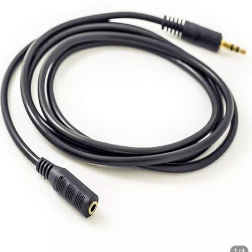 4 Pieces Of 3.5mm Aux Audio Extension Cord