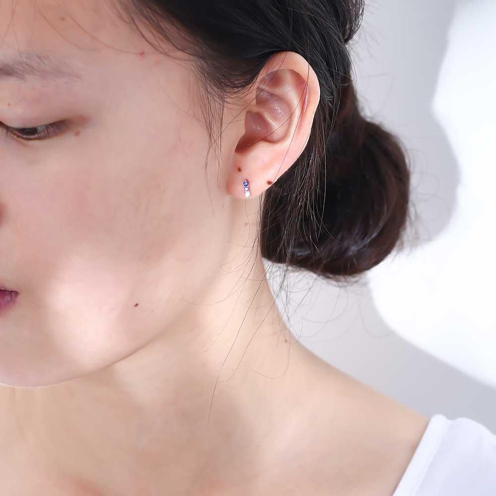 Light Luxury High Grade Turquoise Water Drops Earrings Earrings s925 Sterling Silver Earrings