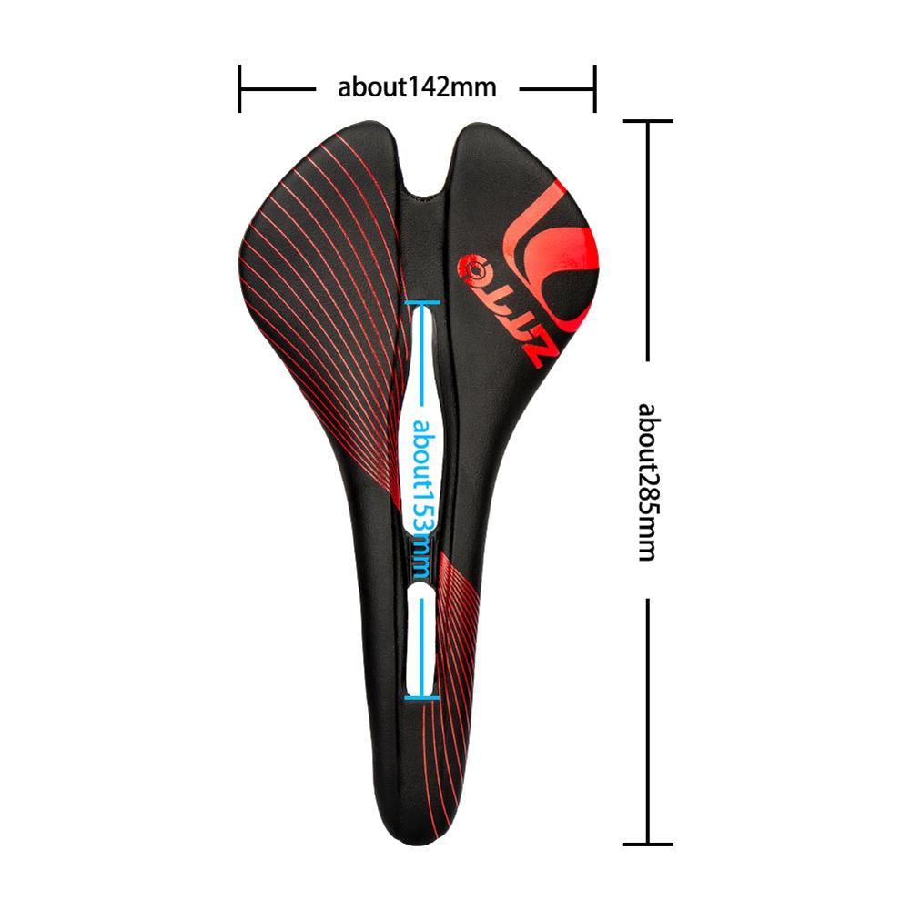 ZTTO Bike Seat MTB Road Bike Saddle Pad Bicycle Hollow Seat Cushion Comfort Cycling Seat Waterproof for Men and Women