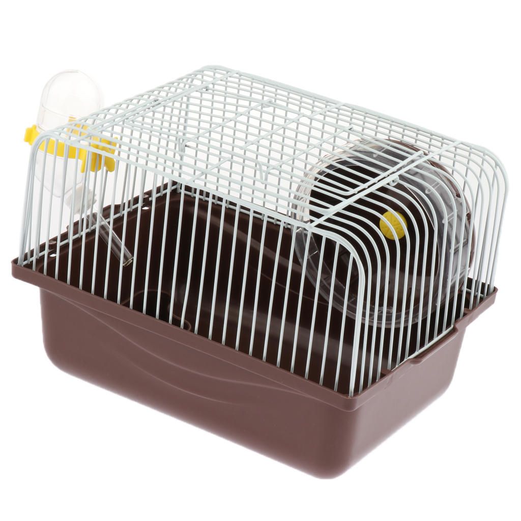 Hamster Gerbils Cage Transport Box With Running Wheel