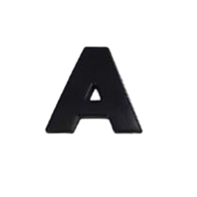 Ar 3D Letter  Ar Sti Kers English Letters  Ar Logo DIY Alphanumeri -black-A