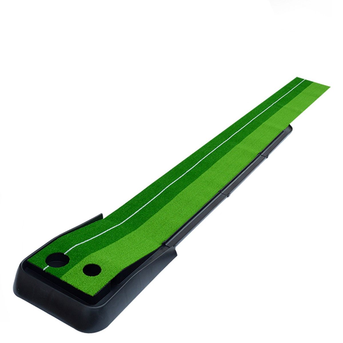 Putting Green With Ball Return Function Portable Golf Mat