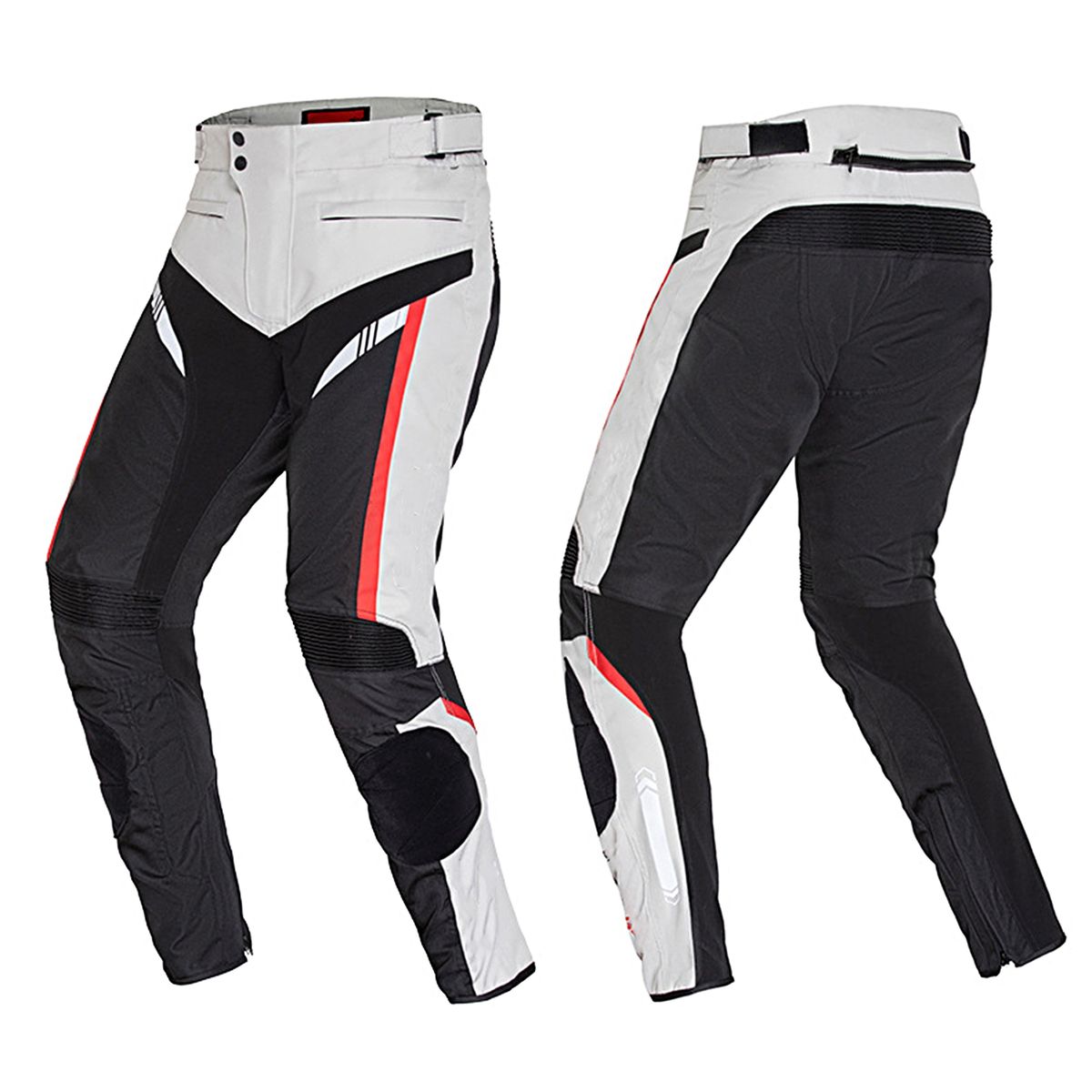 Motorcycle Pants Men Outdoor Motorbike Trousers Grey