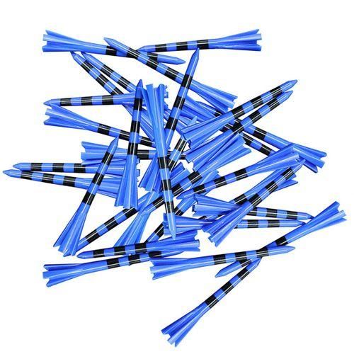 Plastic Golf Tees Pack Of 50 Reduces Friction &