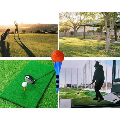 Plastic Golf Tees Pack Of 50 Reduces Friction &